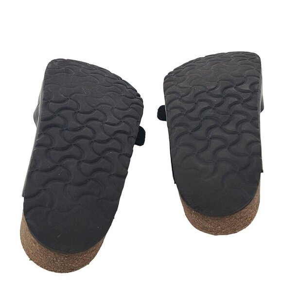 Birkenstock Woman's Arizona Birko-Flor Casual Sandals Black Size 6 /36 - Picture 6 of 7